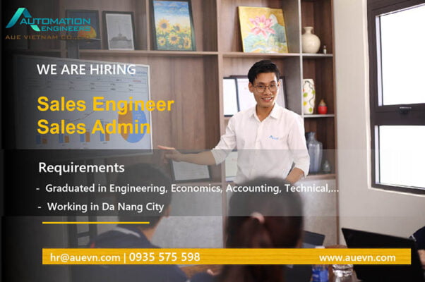 Công ty TNHH AUEVN tuyển dụng vị trí Sales Admin, Sales Engineer