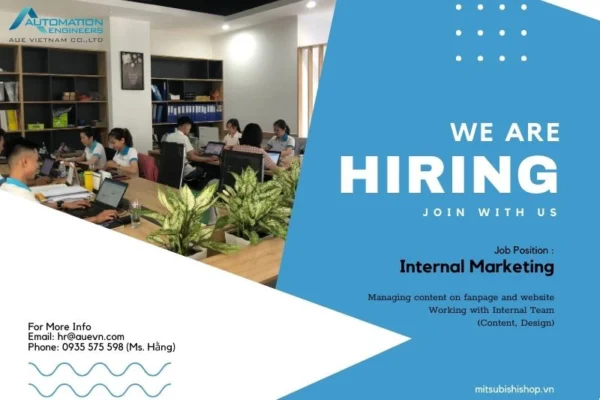 AUEVN Tuyển dụng Internal Marketing