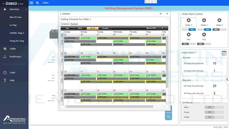 Giao dien ICONICS mitsubishi 1