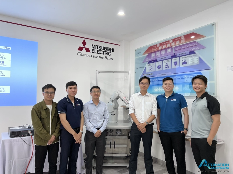 Training Robot Mitsubishi