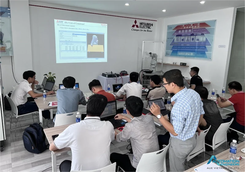 Training Robot Mitsubishi