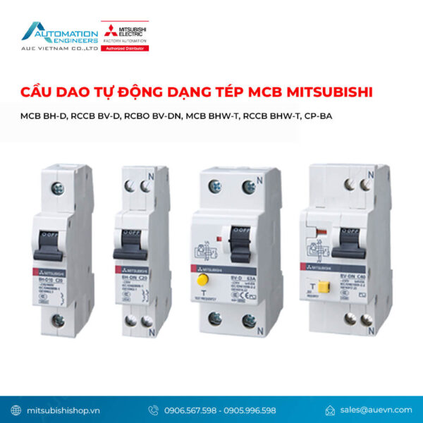 MCB - Cầu Dao Tự Động Dạng Tép