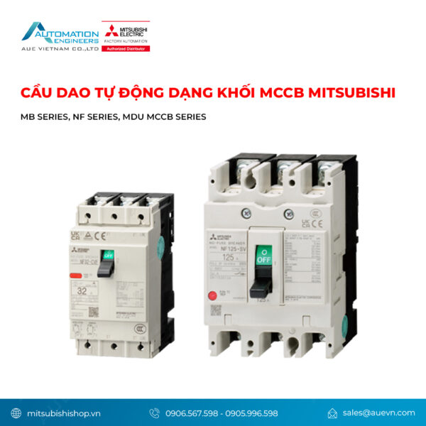 Cầu Dao Tự Động Dạng Khối MCCB Mitsubishi